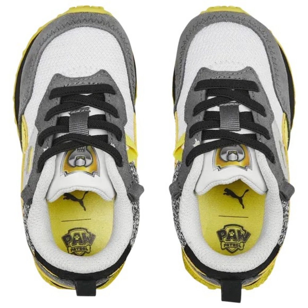 Puma Patrol X Rider Fv Lace Up Youth Boys Grey Sneakers Casual